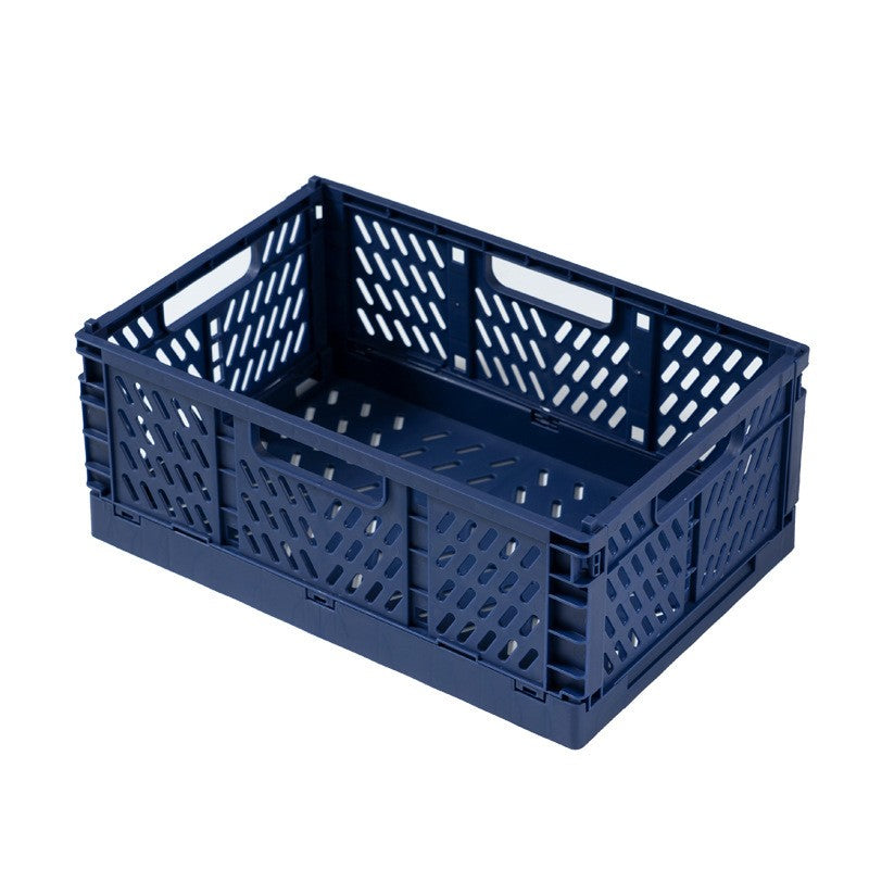 Caisse de rangement pliable Bleu
