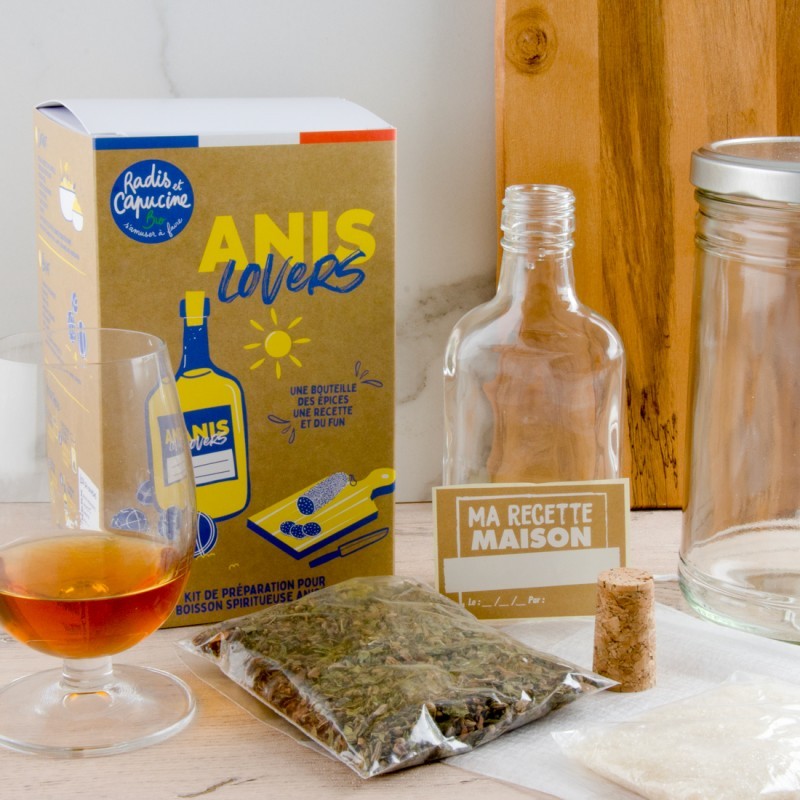 Radis et Capucine - Kit DIY Fabrication Anis Lovers Bio