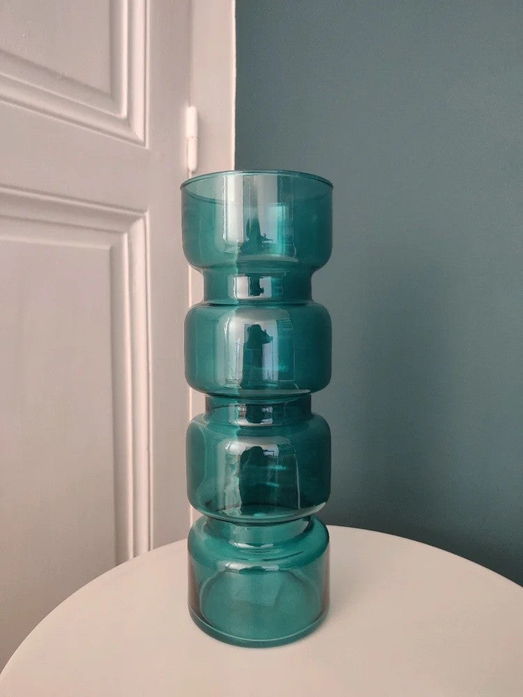 Bazardeluxe - Vase Oslo - Couleur bleu