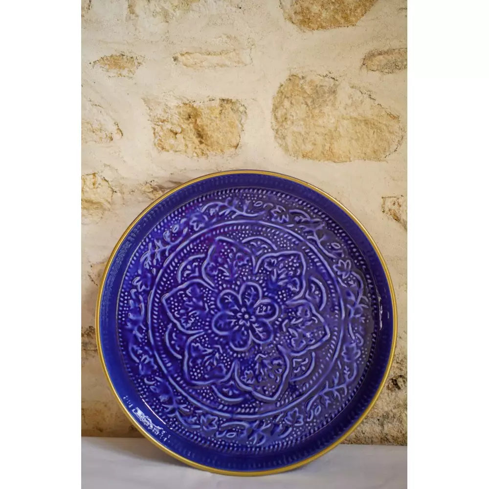 Bazardeluxe - Plateau Berbère Majorelle - 35cm