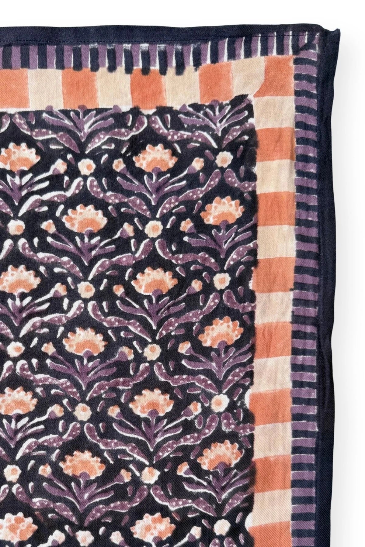Apaches Collections - Big Foulard Latika - Cactus Navy