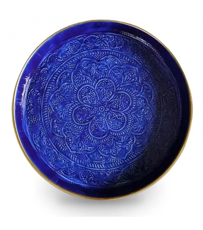 Plateau Berbère Majorelle 45cm