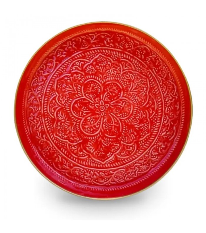 Plateau Berbère Rouge 45cm