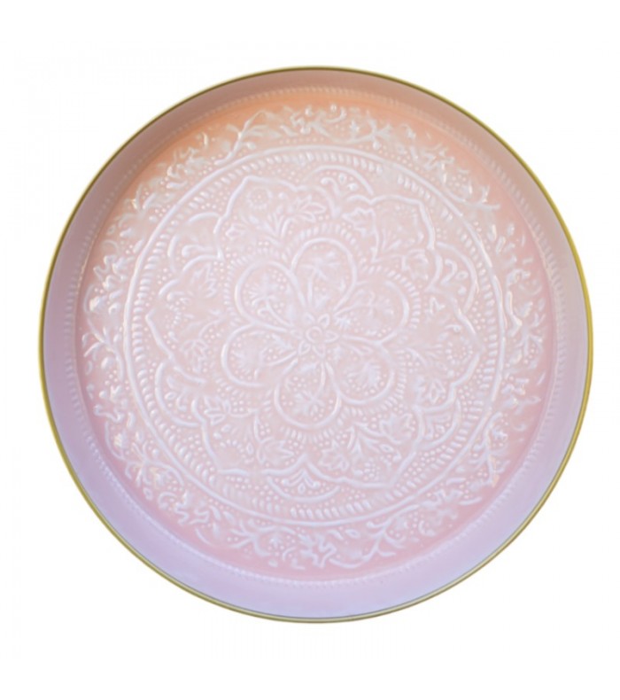 Plateau Berbère Rose 45cm