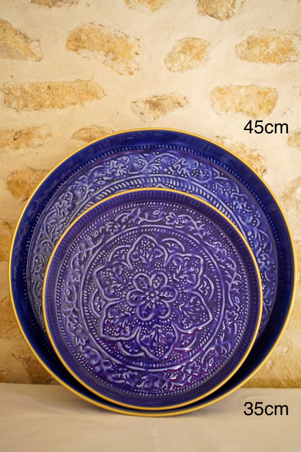 Bazardeluxe - Plateau Berbère Majorelle - 35cm