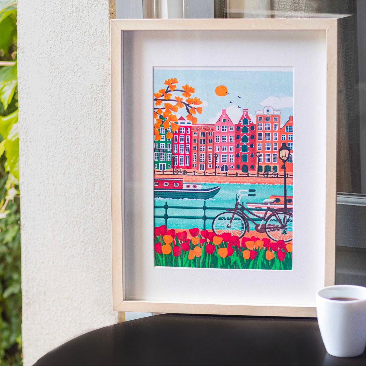 Petit Pinceau - Coffret Peinture aux Numéros - Amsterdam par Nidhi Kachhadiya