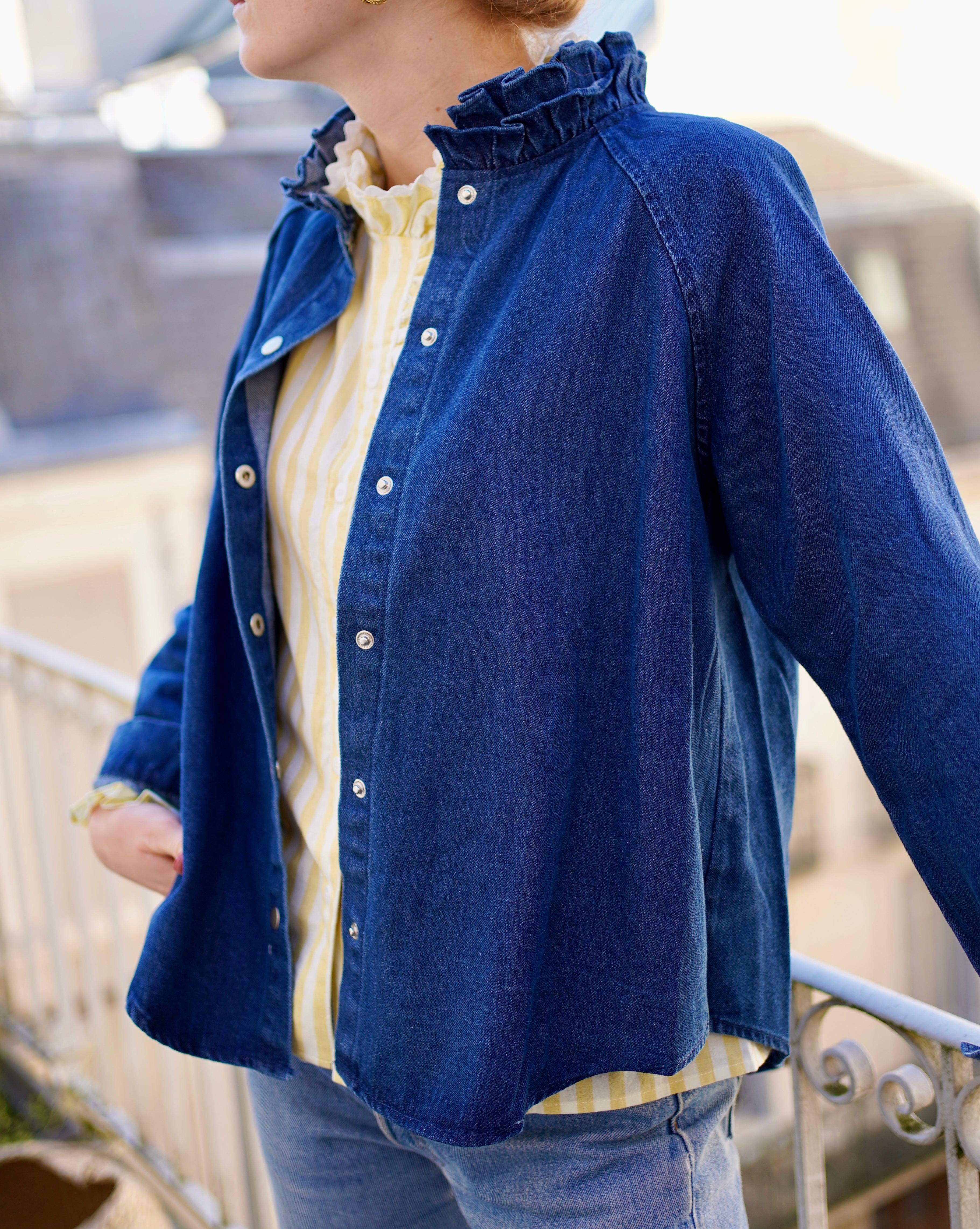 Sur chemise en jean