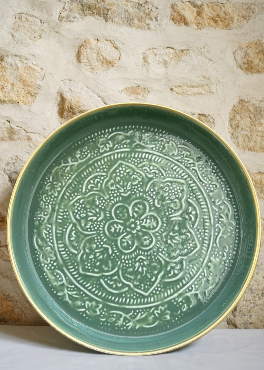 Bazardeluxe - Plateau Berbère Almond - 35cm